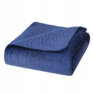Prikrývka, prehozy na posteľ - Granátové jablko holé posteľ na posteli Velvet 240x260 Moxie