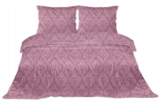 Kompletný set posteľných obliečok - Bavlnená obliečka 160x200 Popiel Ornament