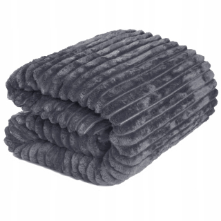 Prikrývka, prehozy na posteľ - Hrubá reliéfna prikrývka 200x220 cm Bedspread Ricky Plaid