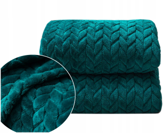 Prikrývka, prehozy na posteľ - Tuk extrahovaný Jodelova prikrývka 200x220 Plad Bun
