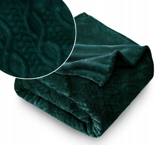 Prikrývka, prehozy na posteľ - Hrubá prikrývka Reliéf storočie 200x220 Plaid BedSread