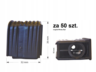 Kolieska na nábytok - Stoličky kolesá hniezda kancelária Fi11 50 ks