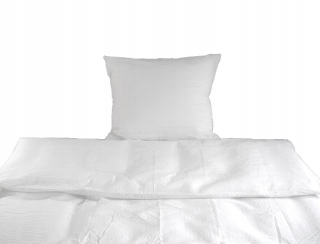 Kompletný set posteľných obliečok - HAH Kora LUX Hotel Bedding 140x200 ECRU alebo Biela