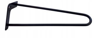 Nábytkové nožičky - Vlasové nohy kovové stolové nohy 36 cm 2 podkrovie