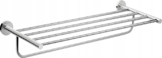 Kúpeľňová polica - Hansgrohe polica so závesom uterákov s 60 cm