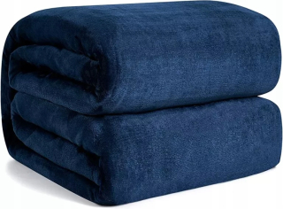 Prikrývka, prehozy na posteľ - Prikrývka Hansleep 150x200 Navy modrá