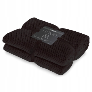 Prikrývka, prehozy na posteľ - Henry Black Microfibra prikrývka 170x210