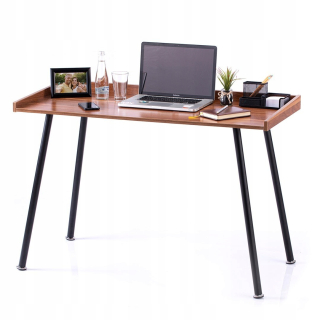 Kancelársky stôl - Homede Desk Simple Modern 115 cm kovový orech