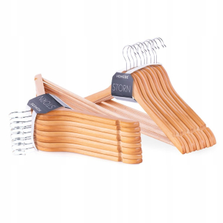 Vešiak do predsiene - Homede Clothing Hangers Storn Wood 20ks