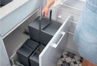 Kôš na triedenie odpadu - Hafele Sorter Unico 500 2x15l Stopegation