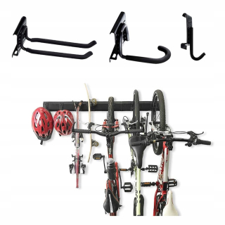 Držiak, vešiak - Hák pre bicykel pre stenu nastaviteľný garážový vešiak