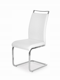Kuchynská, jedálenská stolička - Halmar K250 Biela stolička