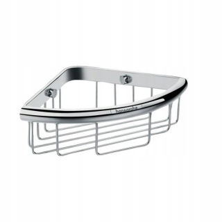Kúpeľňová polica - Hansgrohe logis Universal rohový košík chróm