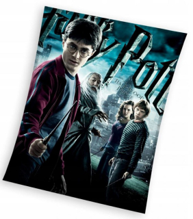 Prikrývka, prehozy na posteľ - Harry Potter nočná prikrývka Rokfort 130x170 Bedspread