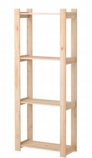 Knižnica, regál - Ikea Albert - knižnica 64x28x159 cm