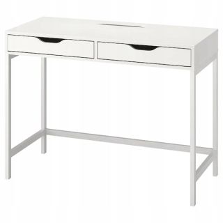 Detský písací stôla do detskej izby - Ikea Alex White Desk 100x48 cm