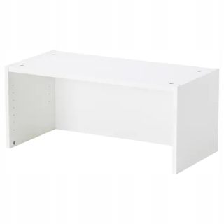 Regál, polica do pracovne - Ikea Billy White Extension 80x40x35 cm
