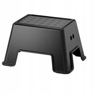 Ikea Bolmen Stool so schodmi, čierna