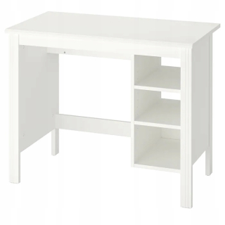 Detský písací stôla do detskej izby - Ikea Kallax Rack/2 kazety, Czarnybrąz 77x147 cm