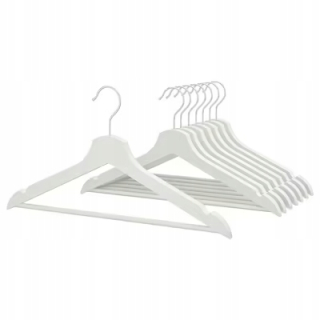 Držiak, vešiak - Ikea boomerang biely vešiak