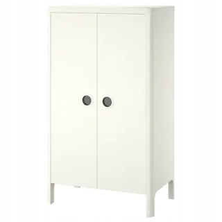 Detská skriňa - Ikea busunge warsable white 80x139 cm