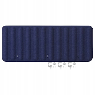 Stena ikea eilil pre stôl, modrá 120x48 cm