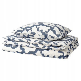 Kompletný set posteľných obliečok - Ikea Ecpurpurmal sada podstielky 150x200 oblakov
