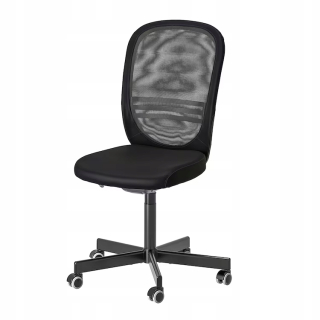 Kancelárske kreslo - Kancelárska stolička Ikea Flintan Čierne
