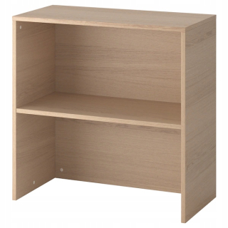 Regál, polica do pracovne - Ikea Galant Oak Extension 80x80 cm