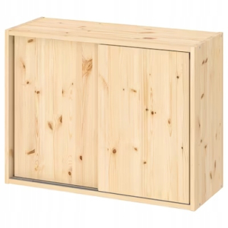 IKEA IVAR SBINET s dverami borovicami 80x30x60 cm