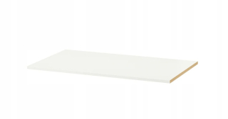 Polica do obývačky - Ikea gersby biela polička 60x180 cm