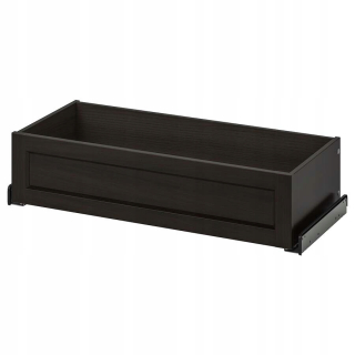 Šatniková skriňa do spálne - Ikea pax wenge 75x35 šatník