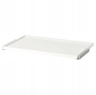 Posuvný systém na nábytok - Ikea dopĺňa kompletný biely podnos 100x58 cm