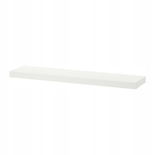 Polica do predsiene - Ikea chýba polica na stenu 110x26 cm biela