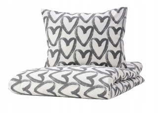 Kompletný set posteľných obliečok - Ikea lyktfibbla sada podstielky 200 x 200 podstielky