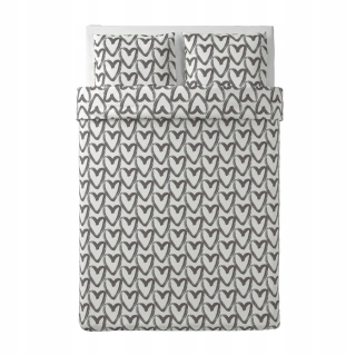 Kompletný set posteľných obliečok - Flanel podstielka 220x200cm+2 vankúše 3663d