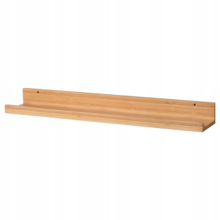 Polica do detskej izby - Polica Ikea Malarras pre fotografie pohľadníc 55 cm Bmb