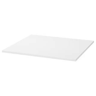 Kuchynský stôl - Ikea melltorp tabuľka horná biela 75x75 cm