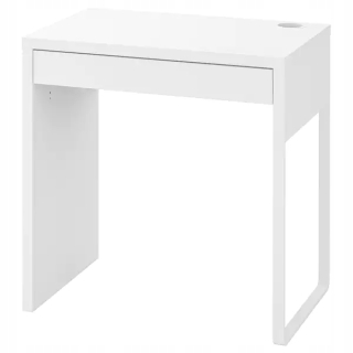 Kancelársky stôl - Ikea micke stôl 73x50 biely
