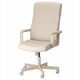 Kancelárske kreslo - Ikea Millberget Rotary Stolička Murum béžová