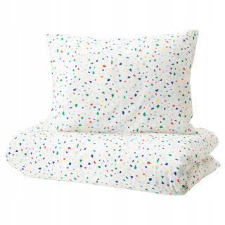 Kompletný set posteľných obliečok - Ikea Mojlighet sada posteľnej bielizne 150x200 Mosaika