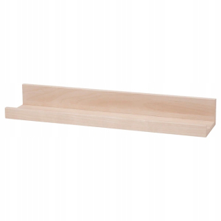 Regál, polica do pracovne - Ikea Mosslanda tričko pre fotografie Brzoze 55 cm