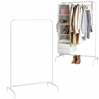 Vešiak do predsiene - Ikea mlil miling s bielym bielym štúdiom