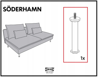 Rohová sedacia súprava - Ikea soderhamn
