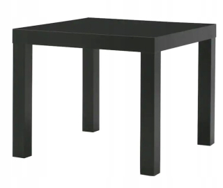 Stolík do detskej izby - Tabuľka tabuľky ikea chýba čierna