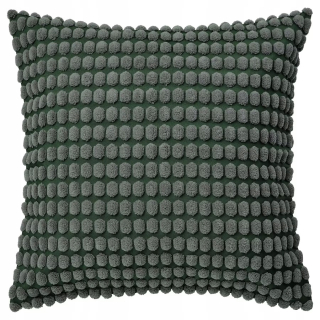 Obliečka na vankúš - Ikea svartpoppel deko greo-zelený vankúš 50x50