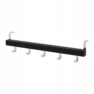 Ikea tjusig dverový záves/stena čierna 60 cm