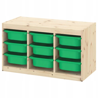 Komoda do detskej izby - Ikea TROFAST SELT Light Pine Green 94x44x52 cm