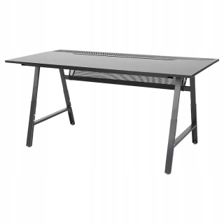Herný stôl - Ikea utespelare herný stôl 160x80 cm čierny