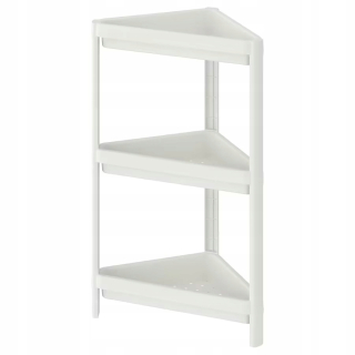 Skrinka do kúpeľne - Ikea Vesken kúpeľňová knižnica rohová skrinka stojan